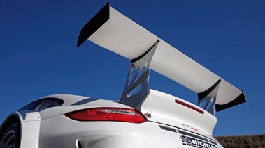Porsche 911 GT3 R - blanche - aileron