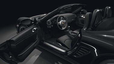 Porsche Boxster S Black Edition - habitacle, porte ouverte