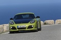 Porsche Cayman R vert face avant penché 2