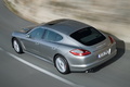 Porsche Panamera turbo Grise 3/4 AR 