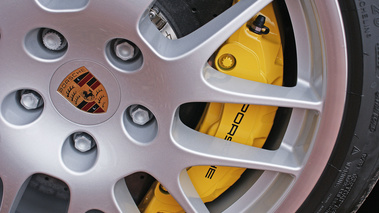 Porsche Panamera Turbo noir Courtrai jante + étrier de freins