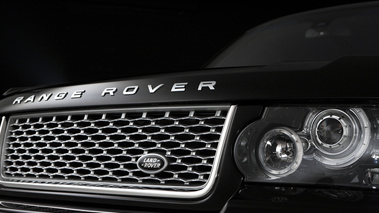 Range Rover Autobiography Black - détail, calandre