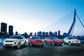 Range Rover Evoque 5 portes - rouge - Coupé + 5 portes