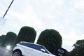 Range Rover Evoque - blanc - profil droit, penché