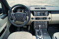 Range Rover Supercharged noir tableau de bord