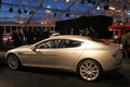 Aston Martin Rapide gris profil