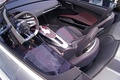 Mondial de l'Automobile Paris 2010 - Audi E-Tron Spyder gris sièges