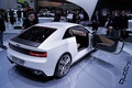 Mondial de l'Automobile Paris 2010 - Audi Quatto concept blanc 3/4 arrière droit porte ouverte