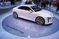 Mondial de l'Automobile Paris 2010 - Audi Quattro concept blanc 3/4 avant droit