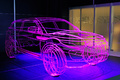 Mondial de l'Automobile Paris 2010 - Range Rover Evoque tubes violets