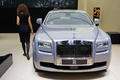 Mondial de l'Automobile Paris 2010 - Rolls Royce Ghost bleu face avant