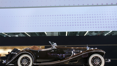 Mercedes 500 K marron profil
