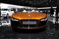 Salon de Genève 2010 - Audi R8 Spyder marron face avant