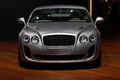 Salon de Genève 2010 - Bentley Continental Supersports anthracite mat face avant