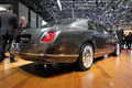 Salon de Genève 2010 - Bentley Mulsanne anthracite 3/4 arrière droit