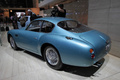 Aston Martin DB4 GT Zagato bleu 3/4 arrière gauche