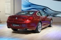 BMW Série 6 Coupe rouge 3/4 arrière droit