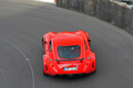 Top Marques Monaco 2010 - Wiesmann MF5 GT rouge face arrière vue de haut test drive