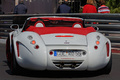 Top Marques Monaco 2010 - Wiesmann MF5 Roadster blanc face arrière test drive