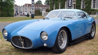Maserati A6GCS/53, bleue, 3/4 avt gche