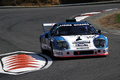 Ligier JS2, bleu+blanc, action face, circuit