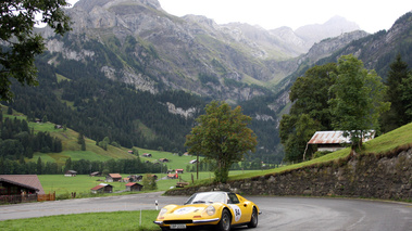 Gstaad Classic 2009 Ferrari Dino jaune