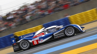 24h du Mans qualifs Peugeot profil jour
