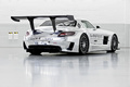 Mercedes SLS AMG GT3 chrome 3/4 arrière droit