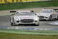 Mercedes SLS AMG GT3 gris 3/4 avant droit 3