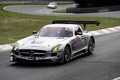 Mercedes SLS AMG GT3 gris 3/4 avant gauche 2