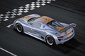 Porsche 918 RSR - 3/4 arrière gauche, plongé