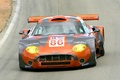 Spyker C8 Spyder GT2-R orange/gris face avant vue de haut