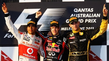 Australie 2011 podium