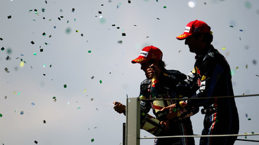 Brésil 2010 Vettel et Webber