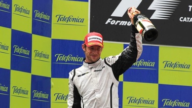 Grand Prix d'Espagne-button portrait champagne