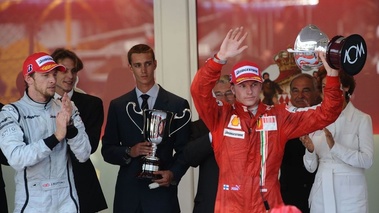Grand Prix de Monaco Podium Button Raikkonen