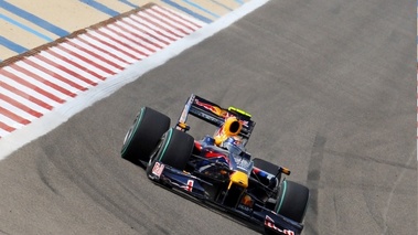 Grand Prix de Shangaï-Sebastian Vettel-3/4 avant