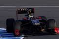 Lotus Renault essais Heidfeld 3/4 avant