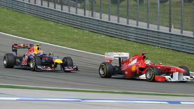 Turquie 2011 Ferrari et Red Bull