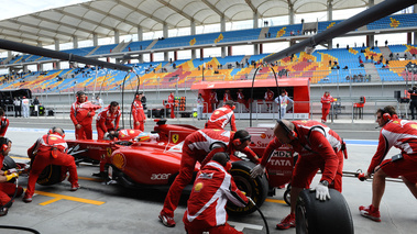 Turquie 2011 Ferrari stands