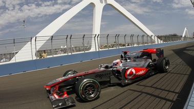 Valencia 2010 McLaren pont
