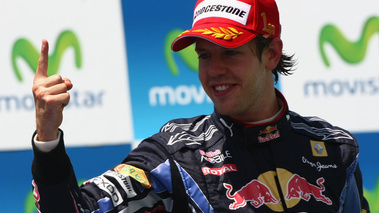 Valencia 2010 victoire Vettel