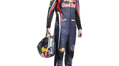 Vettel portrait 4 fond blanc