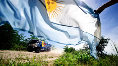 Dakar 2011 drapeau camion