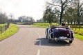 Talbot-Lago T26 Record cabriolet bordeaux face arrière travelling