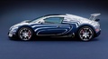 Bugatti Veyron L'or Blanc - profil gauche