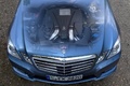 Mercedes E500 bleu moteur