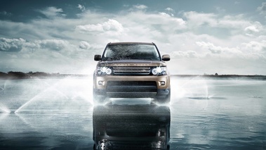 Range Rover Sport 2012 beige face avant