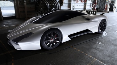 SSC Tuatara - blanc - 3/4 avant gauche