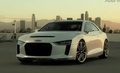 Audi Quattro Concept Driving